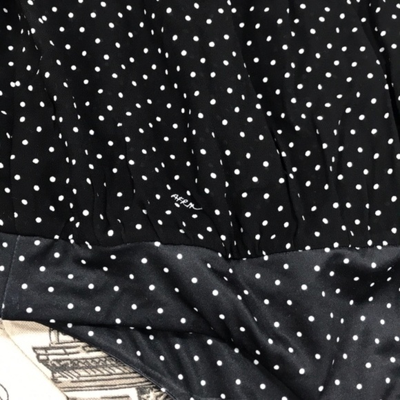 WAYF Cowl Neck Lace Trim Bodysuit - Picture 7 of 7